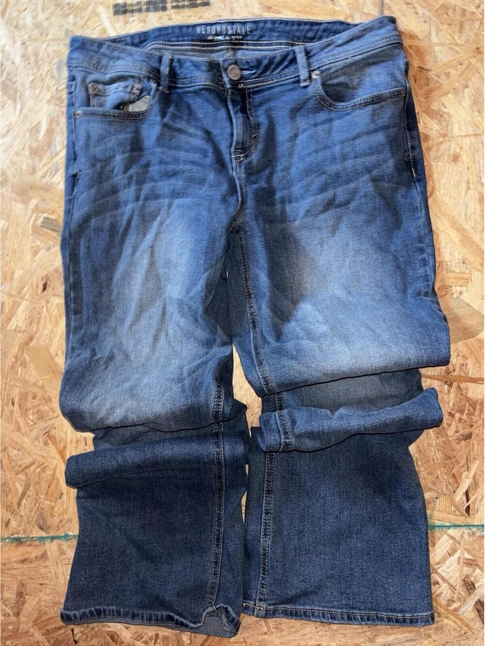 Aeropostale Dark Wash Stretch Jeans Size 12 Regular